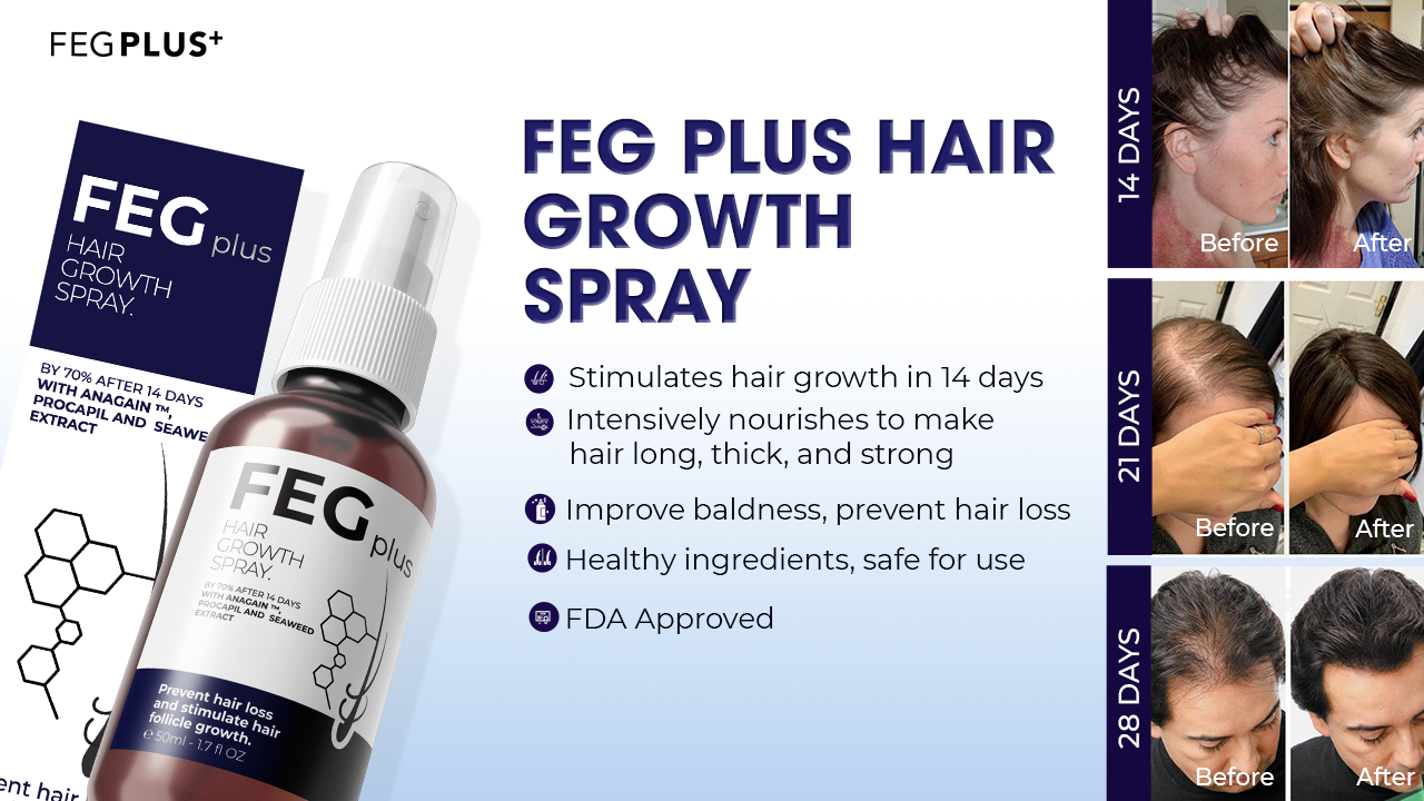 Last Day Of Discount 🔥 Feg Hair Spray